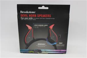 BROOKSTONE DEVIL HORN SPEAKERS Like New Buya